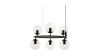 Люстра подвесная Lumina Deco Ceredo (Цередо) LDP 6034-6 RND BK