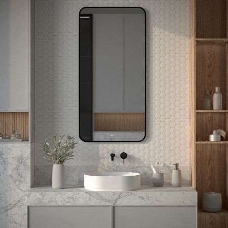 Зеркало с подсветкой Defesto AURA DF 2978S 60х120 подвесное