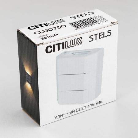 Уличный настенный светильник Citilux Stels (Стелс) CLU0730