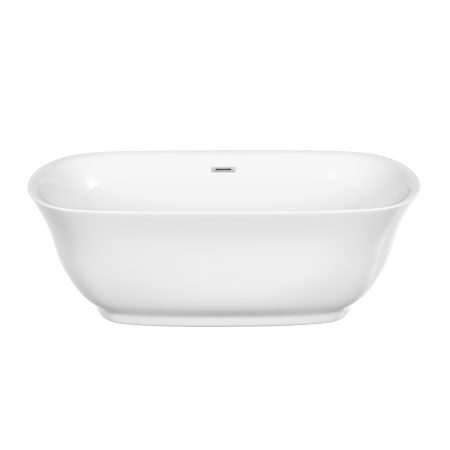 Ванна акриловая Sancos Viva FB08 170х80 отдельностоящая овальная с каркасом