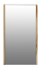 Зеркало-шкаф Misty Ива П-Ива04045-01П 50х80 подвесной цвет коричневый
