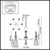 Люстра подвесная Odeon Light Terra (Терра) 5414/6
