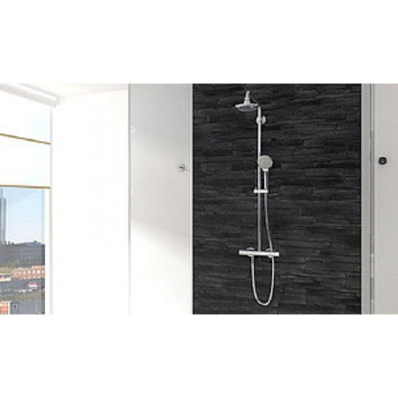 Душевая стойка Grohe Euphoria 27420001 настенная цвет хром с термостатом