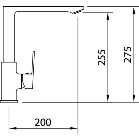 Смеситель для кухни Clever Agora Xtreme 60113 на раковину хром