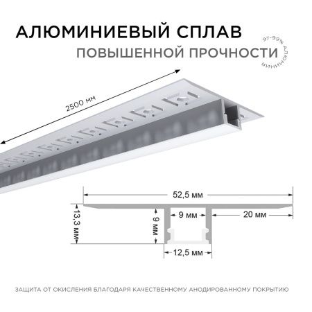 Профиль под гипсокартон Apeyron 19572