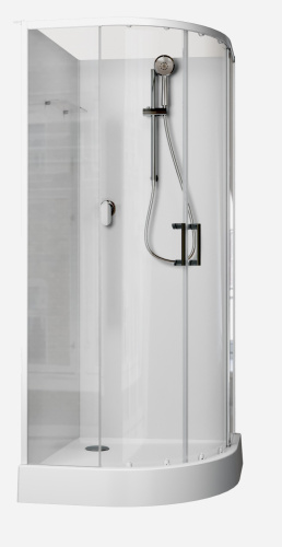 Душевая кабина Aquanet Passion EVO 00267252 90х90 четверть круга без крыши - фото 2
