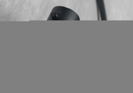 Смеситель для ванны Aquatek ВЕГА AQ1043MB настенный черный с термостатом