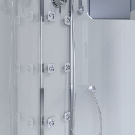 Душевая кабина Niagara Ultra 3010164 90х90 четверть круга с крышей ориентация универсальная