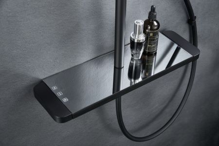 Душевая стойка Savol SK-H3145H настенная цвет черный