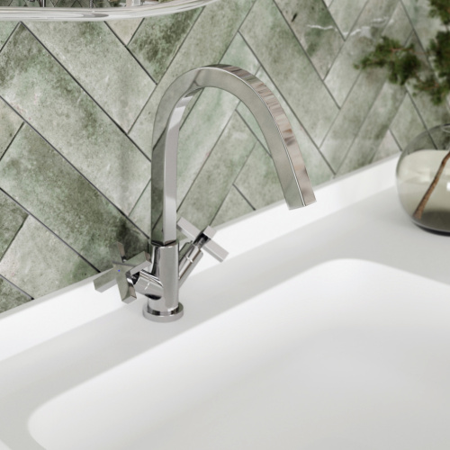 Смеситель WasserKRAFT Weser 7800 7803 на раковину хром - фото 2