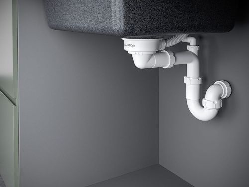 Кухонная мойка Paulmark KANTE 50 PM105152-AN 50х50 цвет черный - фото 3