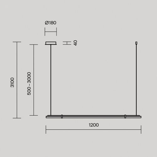 Светильник подвесной Maytoni Plume Modern MOD340PL-L20BS3K - фото 4