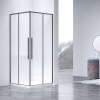 Душевой уголок Vincea Slim-N VSS-4SN9010CLGM 100х90 стекло прозрачное профиль хром глянцевый без поддона