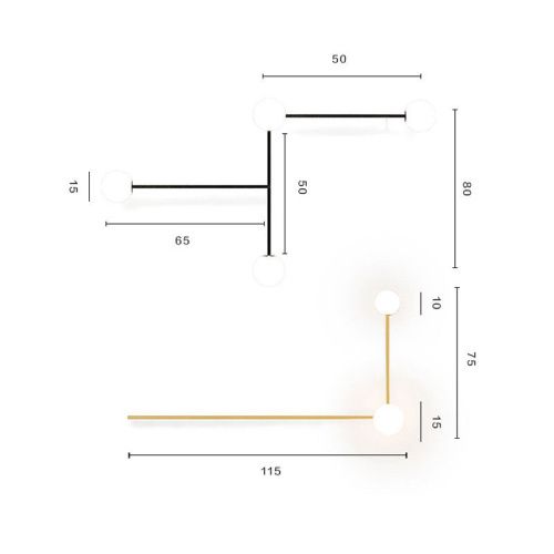 Светильник настенный ImperiumLoft Lines (Линес) 140828-26 - фото 3