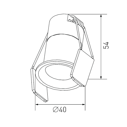 Светильник встраиваемый Designled HIDDEN (ХИДДЕН) 00-00023064 - фото 3