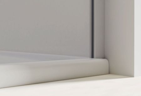 Душевая дверь Vincea Extra VDP-1E1011CL 110х200 стекло прозрачное профиль хром