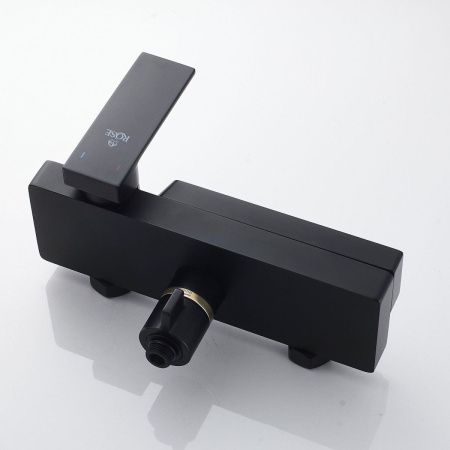 Душевая стойка Rose R1836H настенная цвет черный