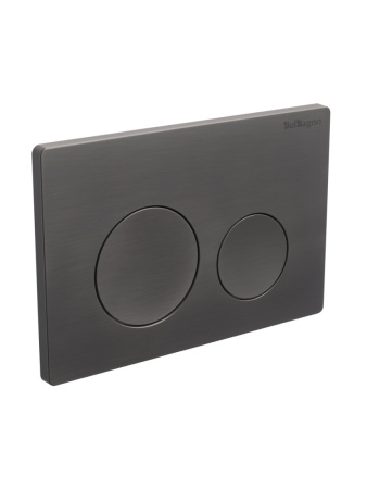 Клавиша смыва механическая BelBagno  BB-03C-GM цвет оружейная сталь