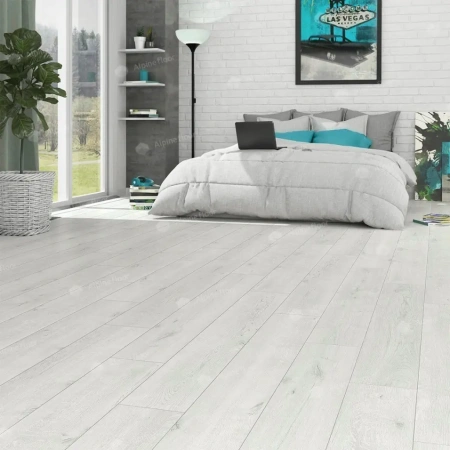 Ламинат Alpine Floor Premium P 1006 Дуб Вайт толщина 1 см 32 класс 1380х190
