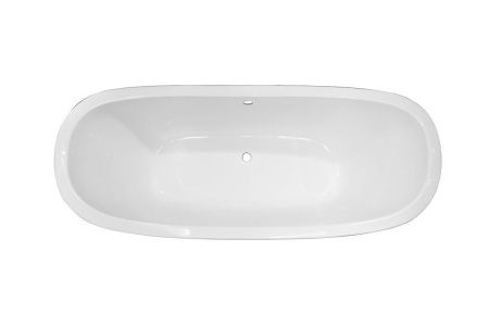 Ванна из литьевго мрамора Эстет Скарлетт ФР-00014622 180х75 отдельностоящая овальная