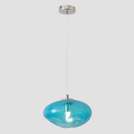Светильник подвесной Crystal Lux Formless (Формлесс) FORMLESS SP1 BLUE