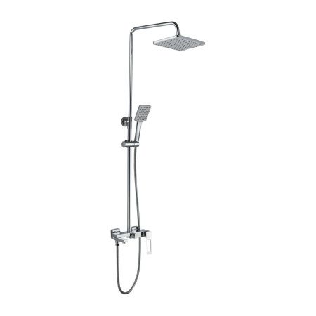 Душевая стойка Haiba HB24817 настенная цвет хром