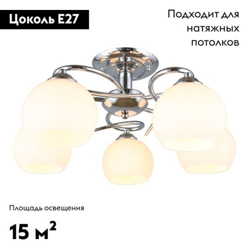 Люстра потолочная Omnilux Casoria (Цасориа) OML-25107-05 - фото 2