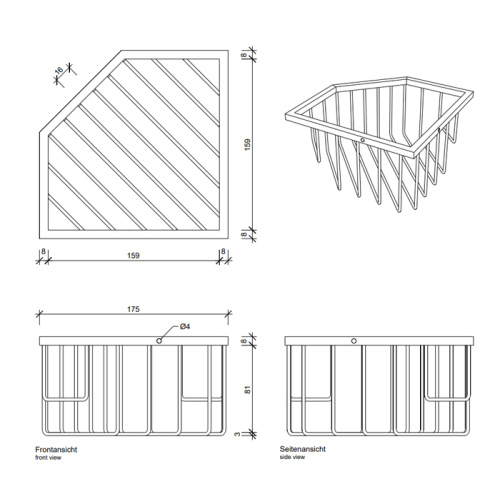 Корзина Decor Walther Universal 703300 - фото 2
