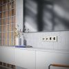 Розетка телевизионная встраиваемая VOLTUM S70 VLS060704