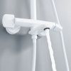 Душевая стойка Rose R3936C настенная цвет белый