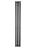 Полотенцесушитель электрический Wonzon & Woghand Kassel WW-AL72312-MB 15х120 черный