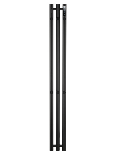 Полотенцесушитель электрический Wonzon & Woghand Kassel WW-AL72312-MB 15х120 черный - фото 2