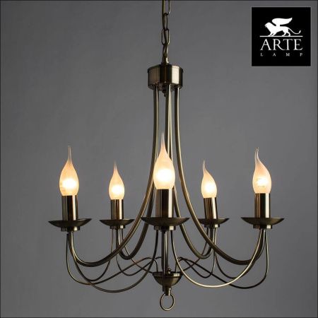 Люстра подвесная Arte Lamp Maypole (Маыполе) A6300LM-5AB