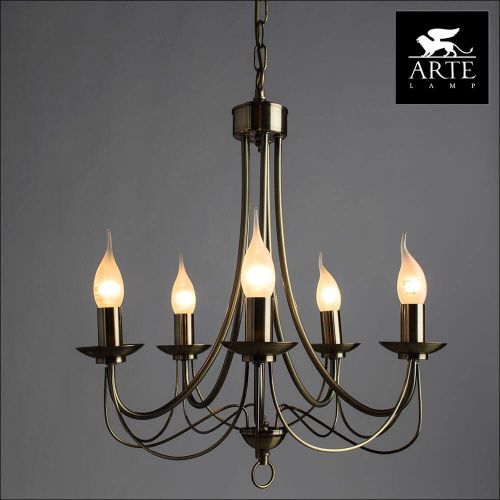 Люстра подвесная Arte Lamp Maypole (Маыполе) A6300LM-5AB - фото 2