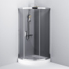 Душевой уголок Am.Pm Like W83G-315-090CG 90х90 стекло тонированное профиль хром глянцевый без поддона