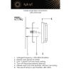 Светильник настенный Aployt Lakres (Лакрес) APL.070.01.05