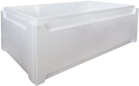 Ванна акриловая Royal Bath TRIUMPH RB665102SB 185х85 пристенная прямоугольная с каркасом