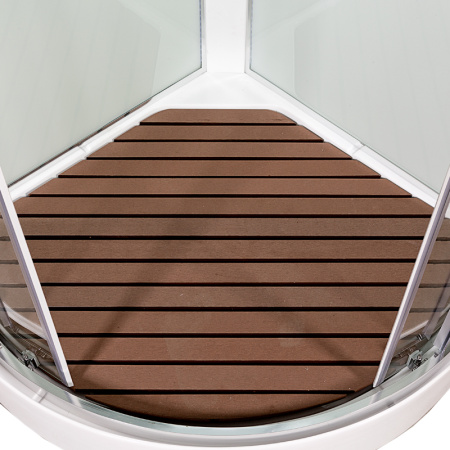 Душевая кабина AvaCan A09GM 90х90 четверть круга с крышей ориентация универсальная