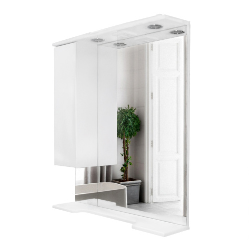 Зеркало-шкаф Azario CS00094632 80х17х75 подвесной - фото 4 Зеркало-шкаф Azario CS00094632 80х17х75 подвесной - фото 4