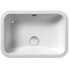 Раковина из сантехнического фаянса GSI Pura 724711_УЦ/1 50х40 встраиваемая цвет белый
