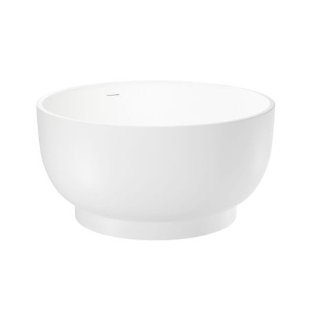 Ванна акриловая Wellsee Crêpe de France 236701000 130х130 отдельностоящая круглая с ножками