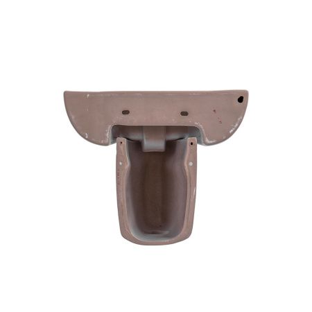 Раковина из сантехнического фарфора Aquatek AQ5430-00 50х50 подвесная цвет белый 1 отверстие под смеситель