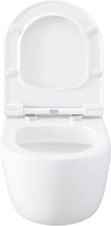 Чаша унитаза подвесная Allen Brau Priority 4.31002.20 цвет белый без сиденья безободковая каскадный смыв