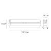 Трековый магнитный светильник Arte Lamp Rapid (Рапид) A6160PL-1WH