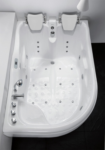 Ванна гидромассажная Gemy G9083 K R 180x121 пристенная угловая асимметричная - фото 3