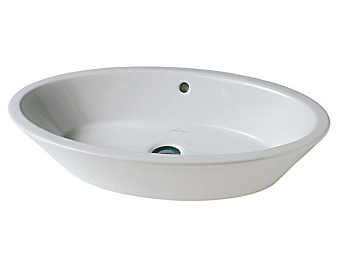 Раковина из санфаянса Hatria HAPPY HOUR Y0M901 70х40 накладная цвет белый