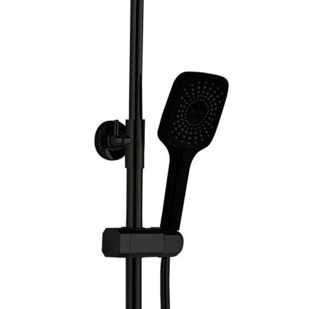 Душевая стойка Haiba HB24615-7 настенная цвет черный