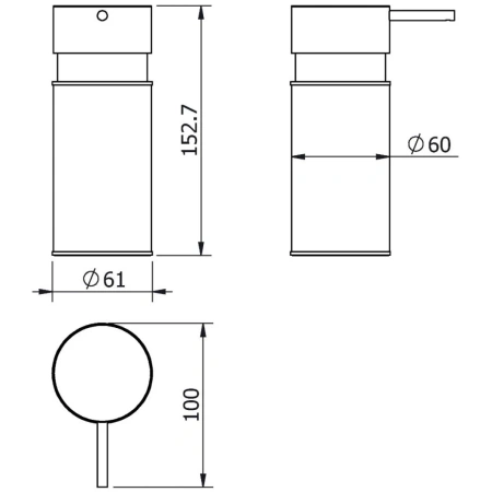 Дозатор для жидкого мыла Langberger Accessories 70670