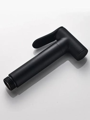 Гигиенический душ со смесителем ALMAes Agata AL-877-05 черный - фото 4