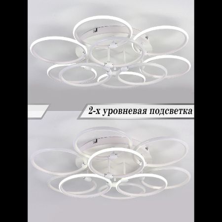 Люстра потолочная Natali Kovaltseva Perfekt I (Перфект И) HIGH-TECH LED LAMPS 82044